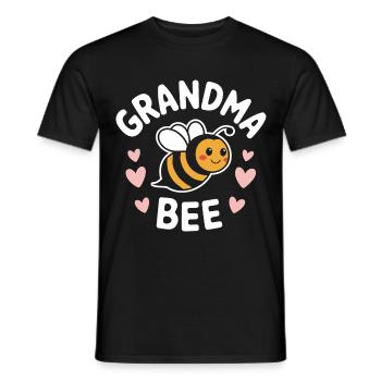 Honigbiene Imker Bienen Biene - Männer T-Shirt - Schwarz - Vorne - AI Model Male 178 light (178cm)