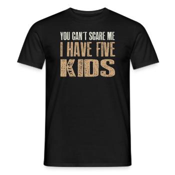 Vous ne pouvez pas me faire peur que j’ai - T-shirt homme - noir - Devant - AI Model Male 178 light (178cm)