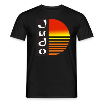 Judo - T-shirt homme - noir - Devant - AI Model Male 178 light (178cm)