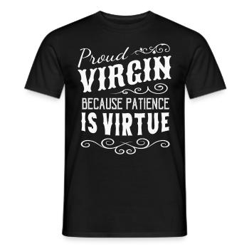 Stolze Jungfrau Christ Christin - Männer T-Shirt - Schwarz - Vorne - AI Model Male 178 light (178cm)