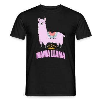 Meilleur cadeau maman maman lama drôle - T-shirt homme - noir - Devant - AI Model Male 178 light (178cm)