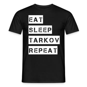 Tarkov - Männer T-Shirt - Schwarz - Vorne - AI Model Male 178 light (178cm)
