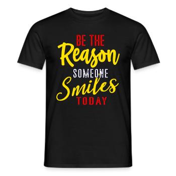 Inspiring Quote Positive Sayings Encouragement - Men's T-Shirt - black - Front - AI Model Male 178 light (178cm)