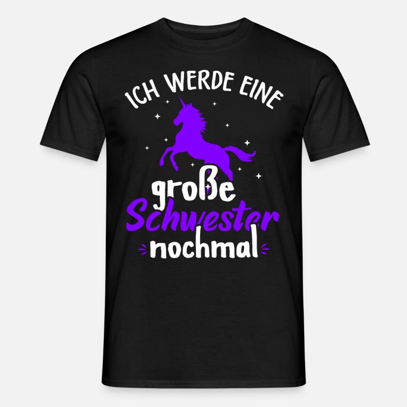 Große Schwester 2021 - Männer T-Shirt - Schwarz