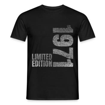 1971 Limited Edition - Männer T-Shirt - Schwarz - Vorne - AI Model Male 178 light (178cm)