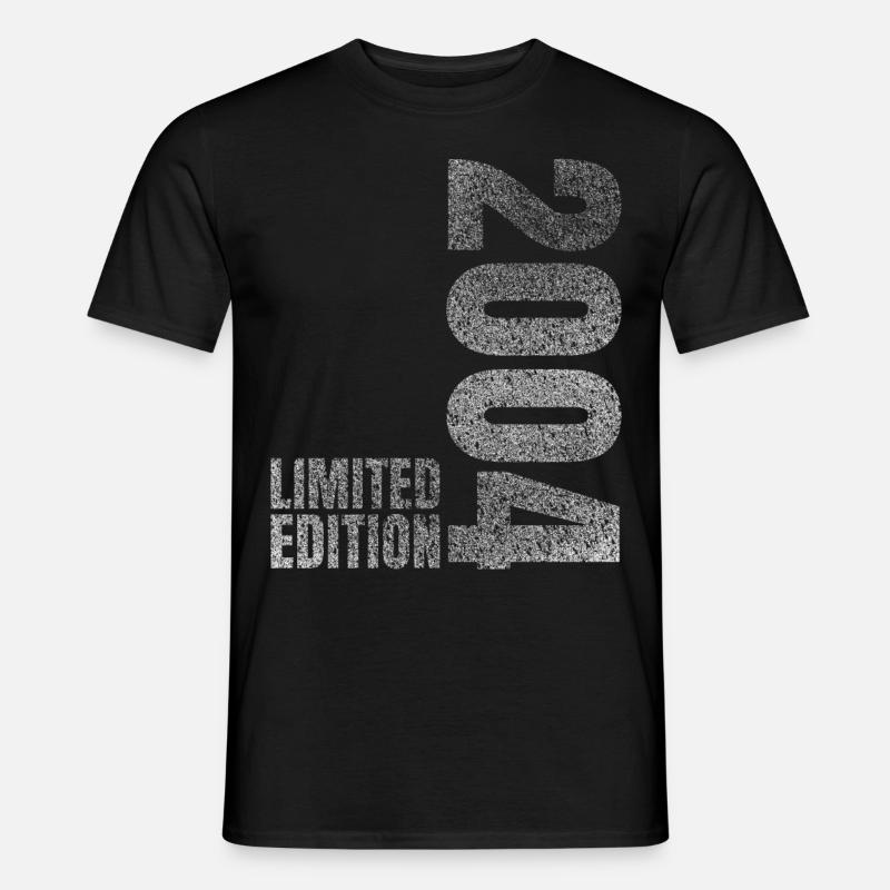2004 Limited Edition - Männer T-Shirt - Schwarz