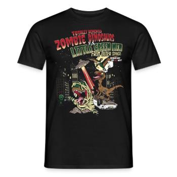 23F 0381 bk - Männer T-Shirt - Schwarz - Vorne - AI Model Male 178 light (178cm)