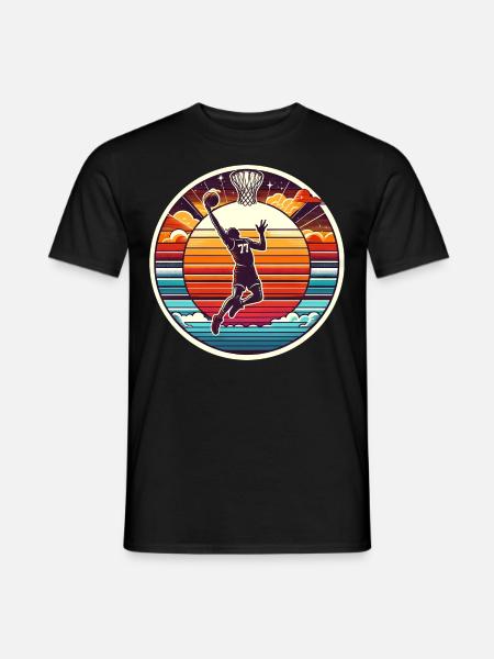 Basket-ball Basketteurs Joueurs - T-shirt homme - noir