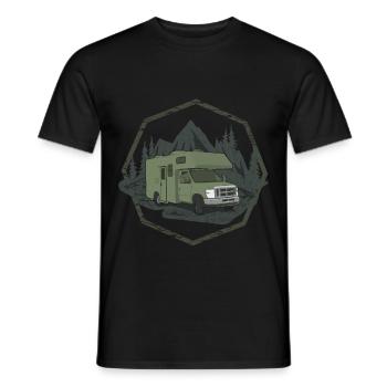 RV - T-shirt homme - noir - Devant - AI Model Male 178 light (178cm)
