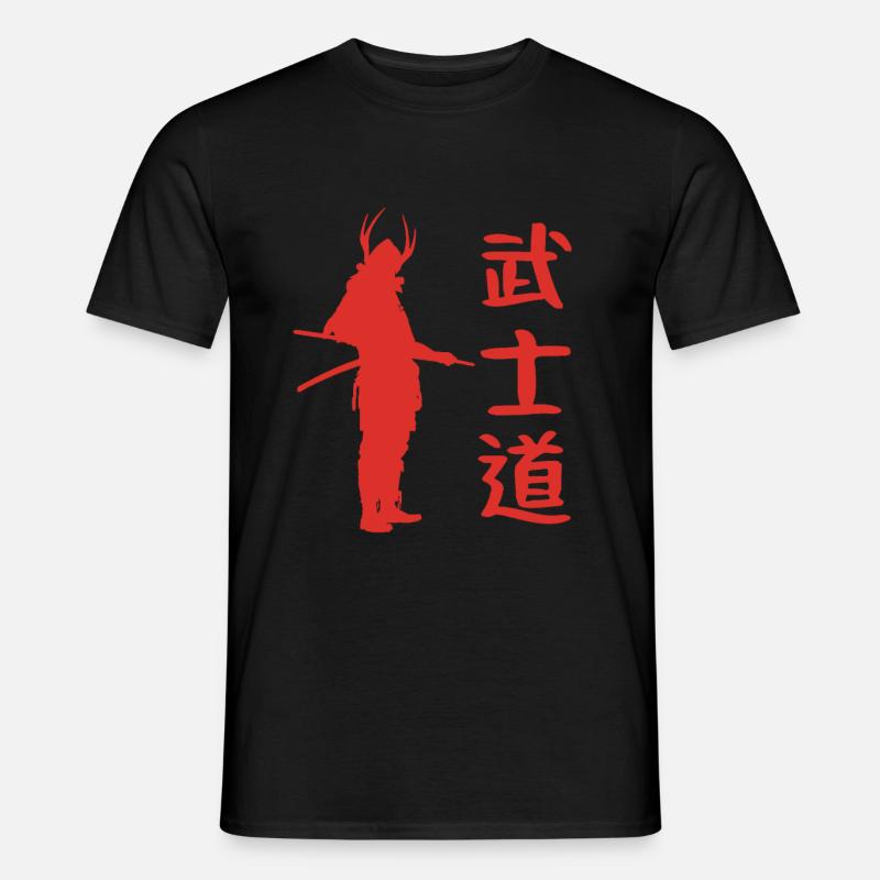 Samurai Bushido - Männer T-Shirt - Schwarz
