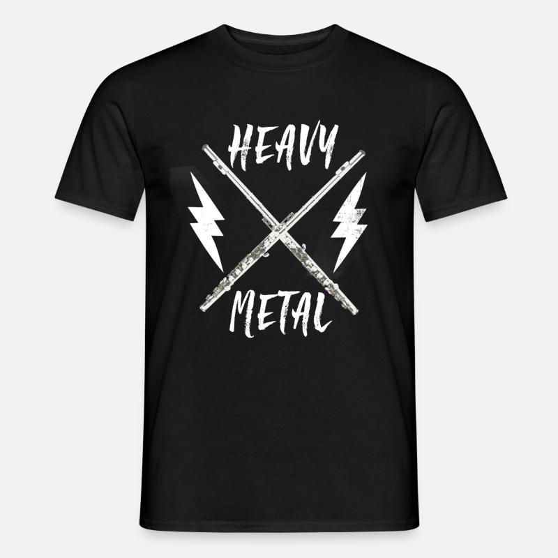 querfloete - Men's T-Shirt - black