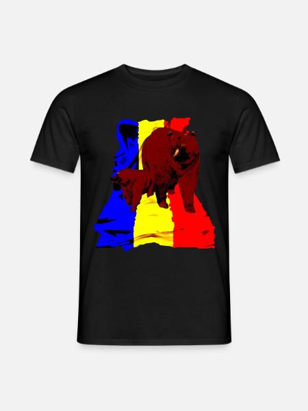 romania - Männer T-Shirt - Schwarz
