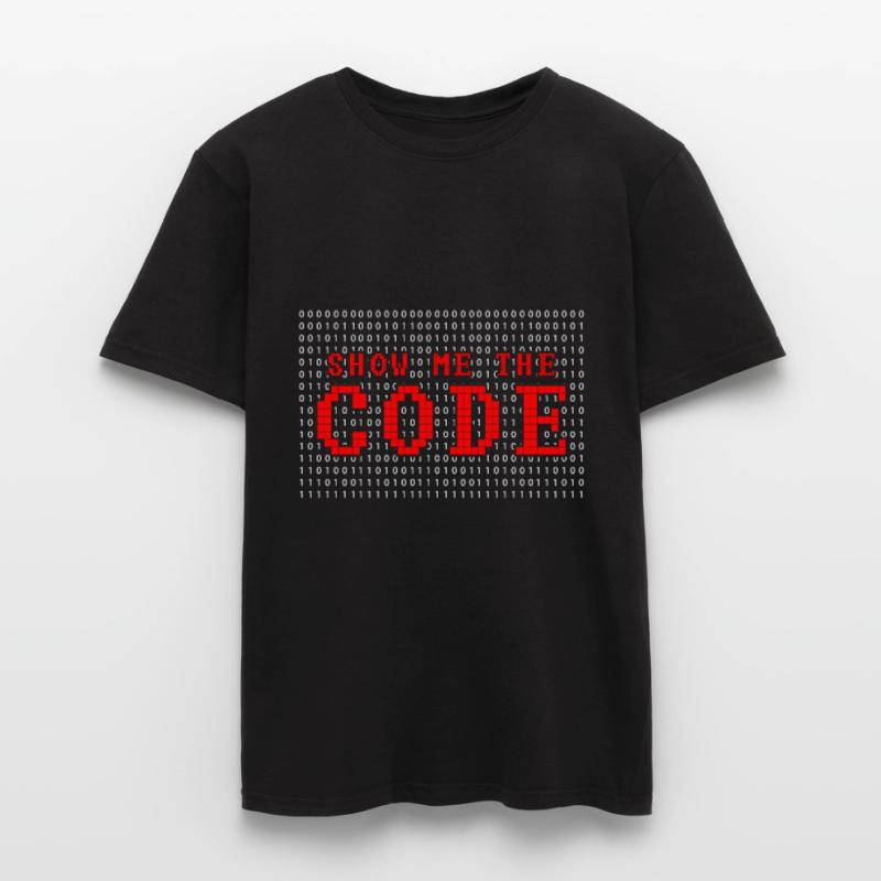 Computer Code Saying Men's T-shirt