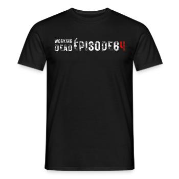 Pension reform Demonstration - Men's T-Shirt - black - Front - AI Model Male 178 light (178cm)