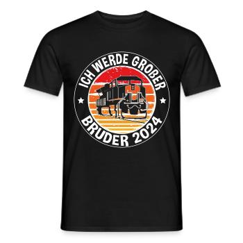 Big Brother 2024 - Men's T-Shirt - black - Front - AI Model Male 178 light (178cm)