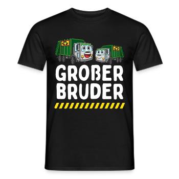 Großer Bruder 2024 Lastwagen - Männer T-Shirt - Schwarz - Vorne - AI Model Male 178 light (178cm)