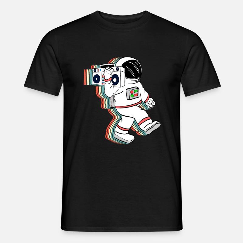 Sind Sie ein Fan der Astronomie? Ein - Männer T-Shirt - Schwarz