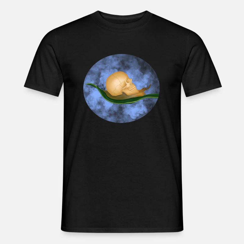 Skull_shit - Männer T-Shirt - Schwarz