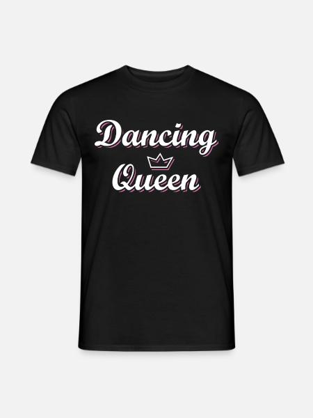 Dancing Queen Dance Shirt For Music Lovers - T-shirt homme - noir