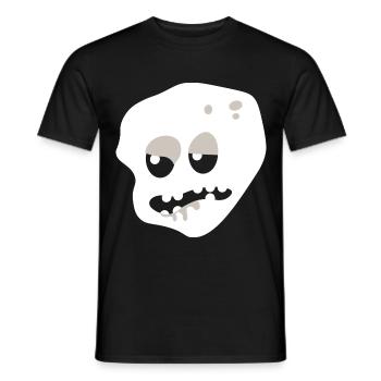 Zombie Head T-Shirt - Men's T-Shirt - black - Front - AI Model Male 178 light (178cm)