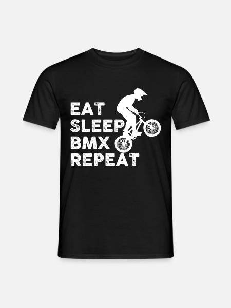 BMX Vélo Sensation Passion - T-shirt homme - noir