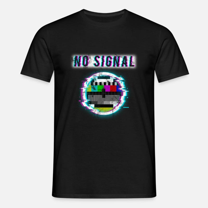 Test pattern - Men's T-Shirt - black