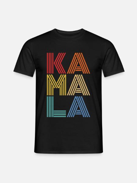 Kamala Harris, Kamala Harris 2020 Vintage Style - Männer T-Shirt - Schwarz
