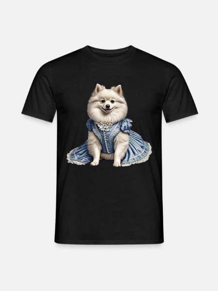 Noble dog - Men's T-Shirt - black