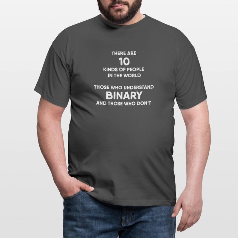 Programmer - Binary system Men's T-Shirt