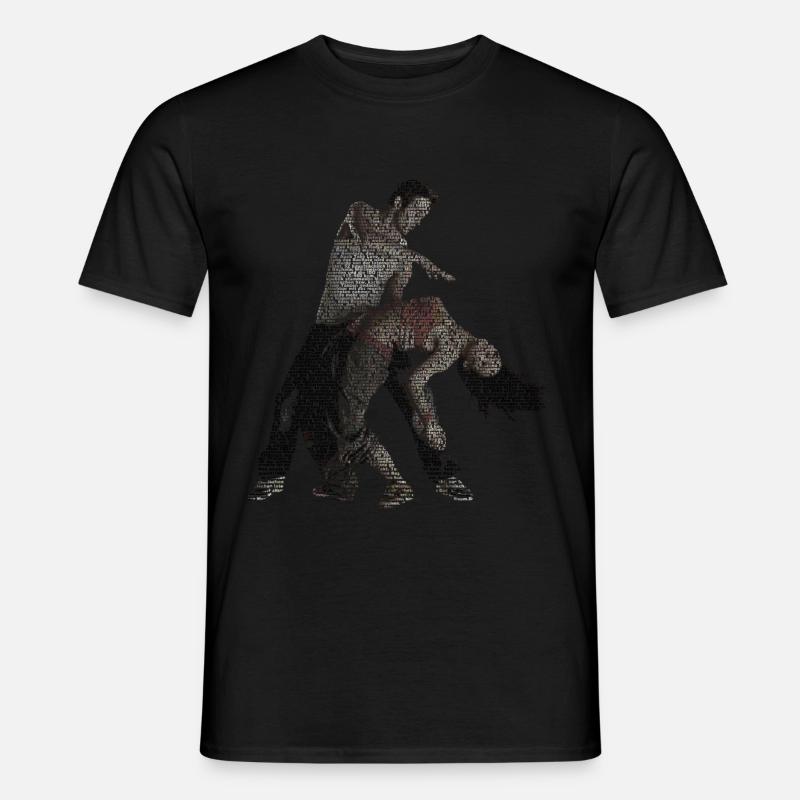 bachata dance geschichte geschenkidee - Männer T-Shirt - Schwarz