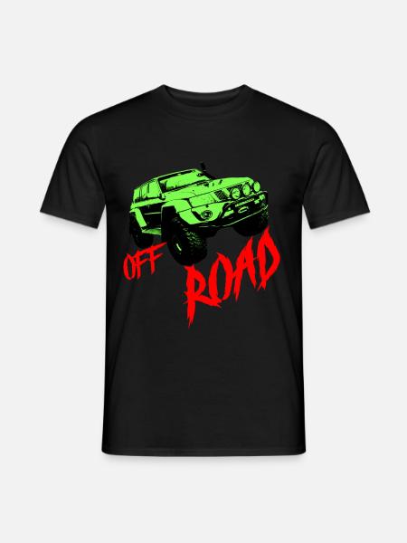 Off Road,Geländewagen,Jepp,Truck,Motorsport,Rallye - Männer T-Shirt - Schwarz