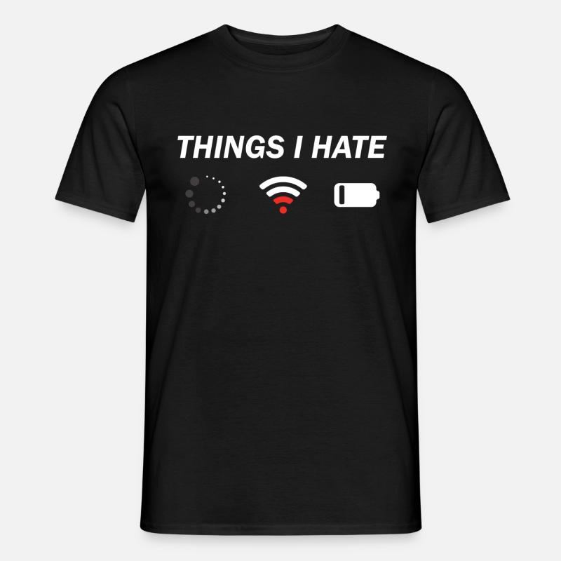 Programmer Computer Nerd Gamer Gift - Men's T-Shirt - black