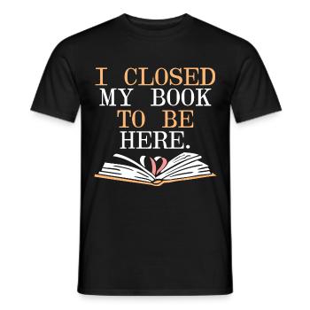 Reading Team Reading Teacher ook Reading - Men's T-Shirt - black - Front - AI Model Male 178 light (178cm)