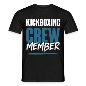 Kickboxing Crew - Men's T-Shirt - black - Front - AI Model Male 178 light (178cm)