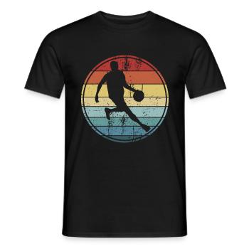 Basketteur - T-shirt homme - noir - Devant - AI Model Male 178 light (178cm)