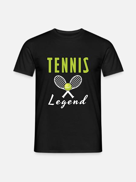 Tennis Legend - Men's T-Shirt - black