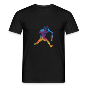Scooter Tretroller Stunts Skatepark Geschenkidee - Männer T-Shirt - Schwarz - Vorne - AI Model Male 178 light (178cm)