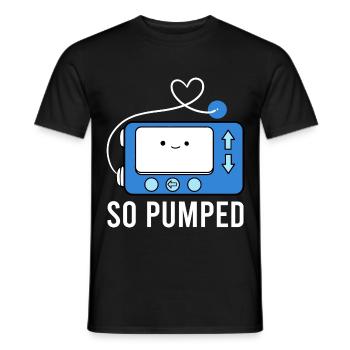 Diabetiker Insulin - Männer T-Shirt - Schwarz - Vorne - AI Model Male 178 light (178cm)