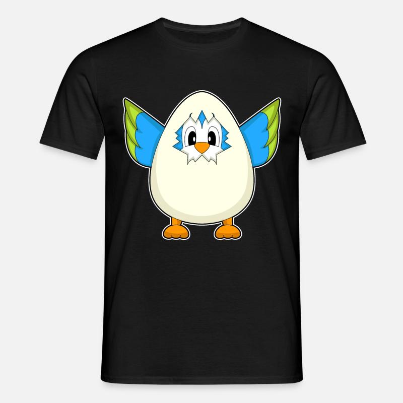 Parrot Egg - Men's T-Shirt - black