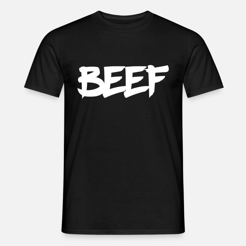 Beef - Männer T-Shirt - Schwarz