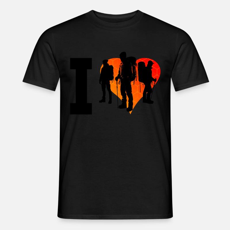Climber Boulder Climbing Climber Bouldering - Men's T-Shirt - black