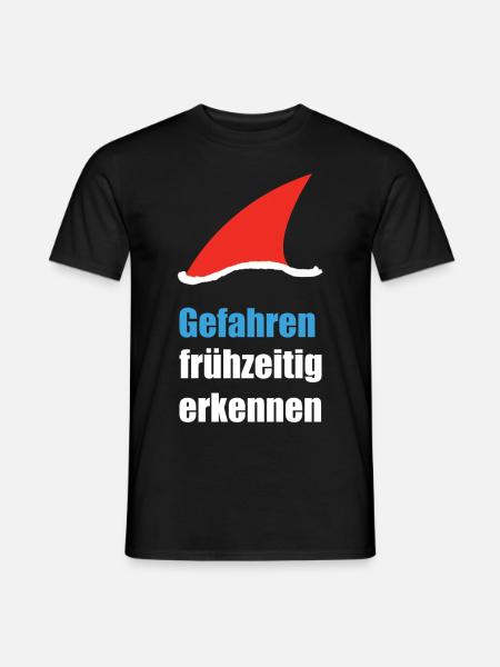 Europawahl AFD Gefahr Wahl Politik - Männer T-Shirt - Schwarz