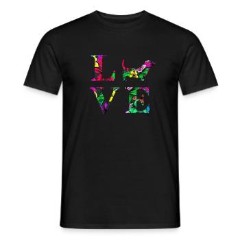 Dachshund Dachshund Dachshund Weeni GiftI, - T-shirt homme - noir - Devant - AI Model Male 178 light (178cm)