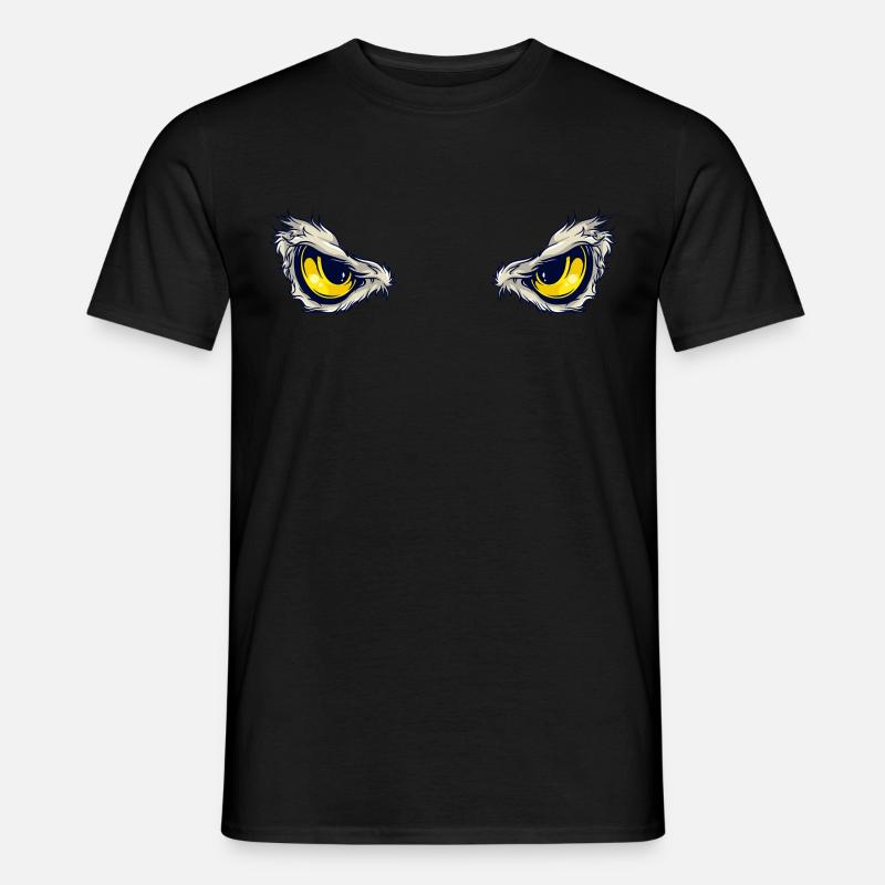 Eagle Eyes Eagle Eyes Bird - Men's T-Shirt - black
