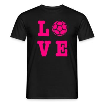 Handball Handball Coach Gift for daughter - Men's T-Shirt - black - Front - AI Model Male 178 light (178cm)