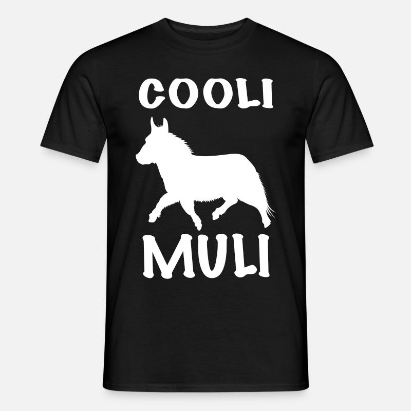 Cooli Muli - Männer T-Shirt - Schwarz