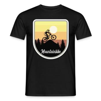 VTT - T-shirt homme - noir - Devant - AI Model Male 178 light (178cm)