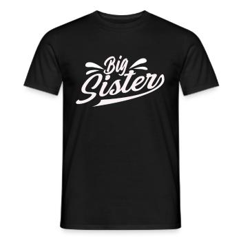 Grande soeur - T-shirt homme - noir - Devant - AI Model Male 178 light (178cm)