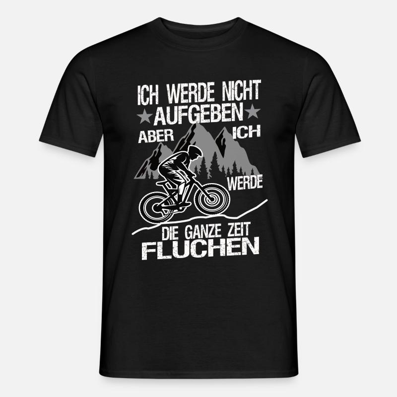 Ich werde nicht Aufgeben - Männer T-Shirt - Schwarz