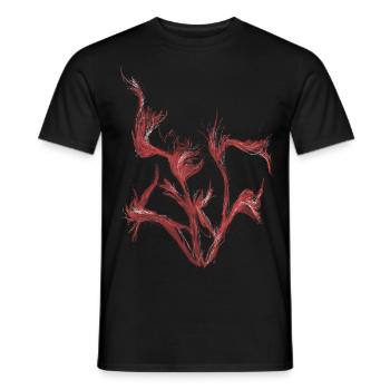 Abstrakter Baum - Männer T-Shirt - Schwarz - Vorne - AI Model Male 178 light (178cm)